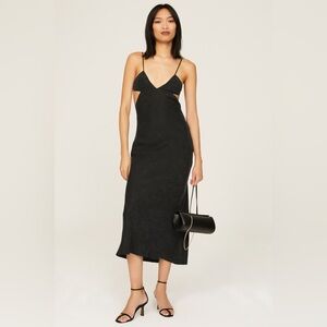 Third Form Paisley Triangle Midi Dress